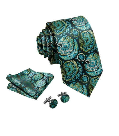 Turkis Paisley Slips