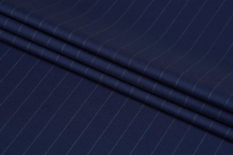 DARK MEDIEVAL BLUE — nålestriber metervare