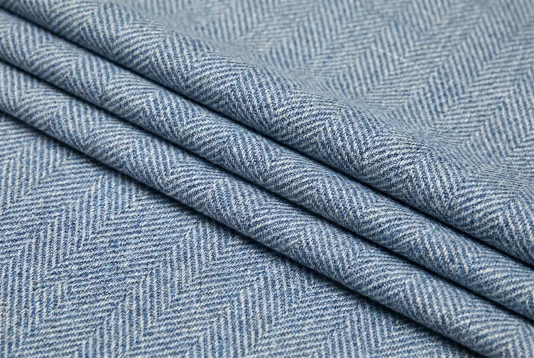 SØLVGRÅ HERRINGBONE — herringbone metervare